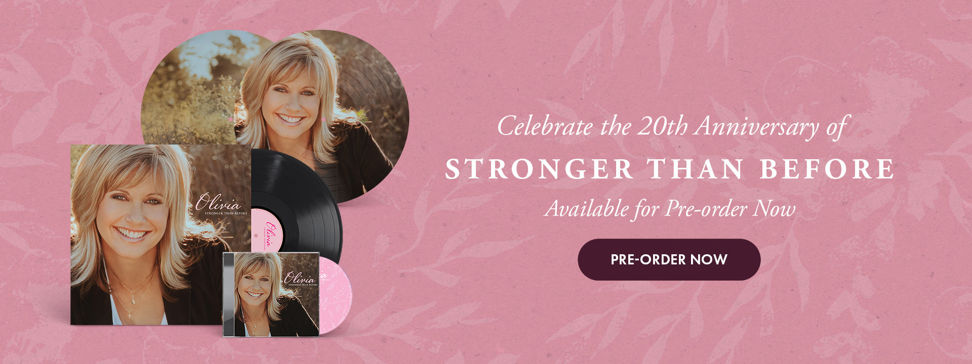 Celebrate 20th Anniversary of Stronger Than Before. Preorder Now on Vinyl and CD!