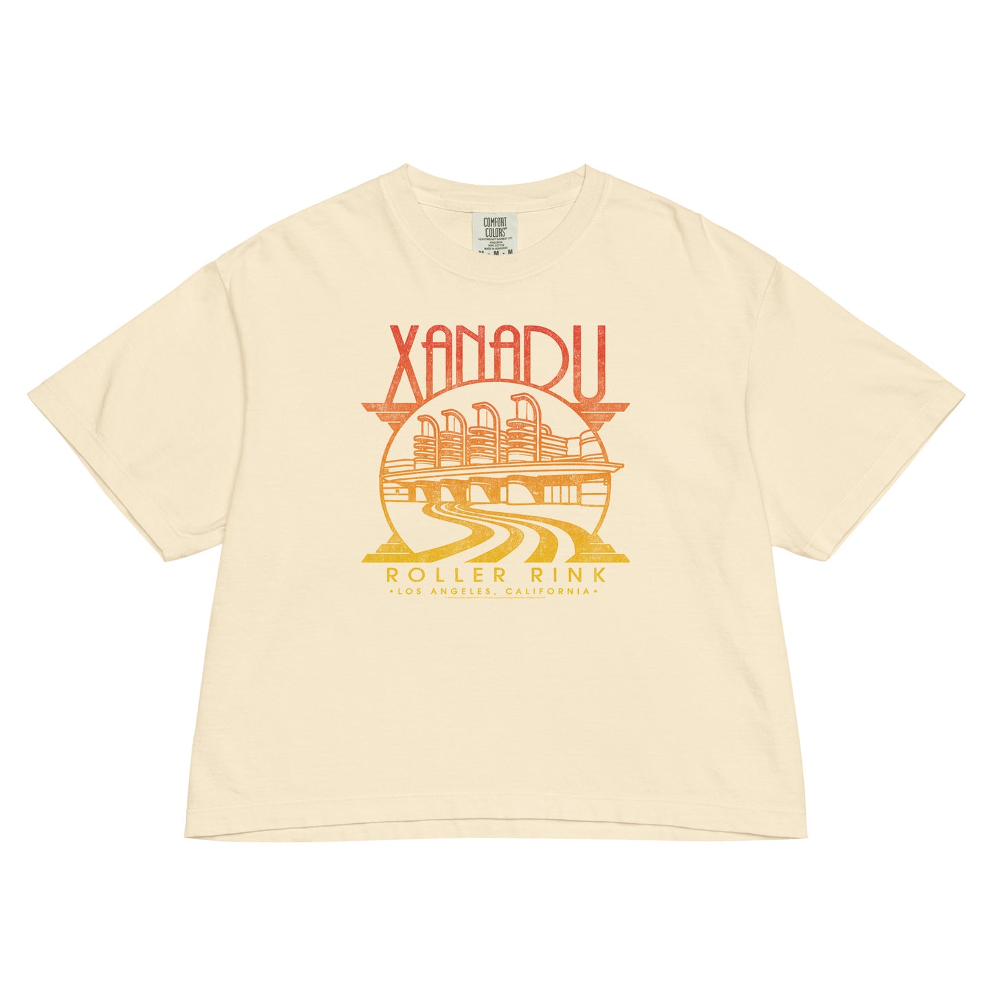 Sunrise Gradient Xanadu Boxy Women's T-Shirt