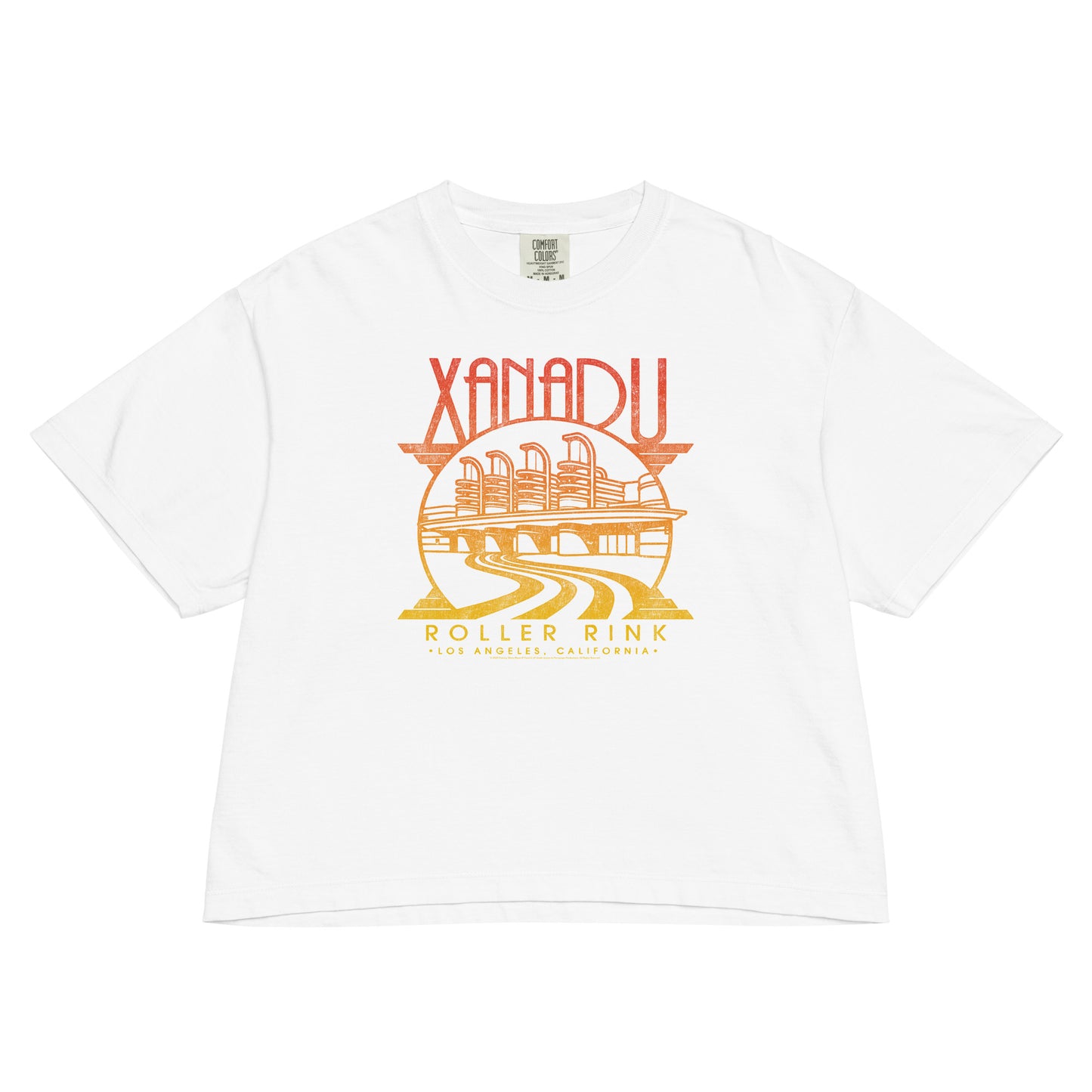Sunrise Gradient Xanadu Boxy Women's T-Shirt
