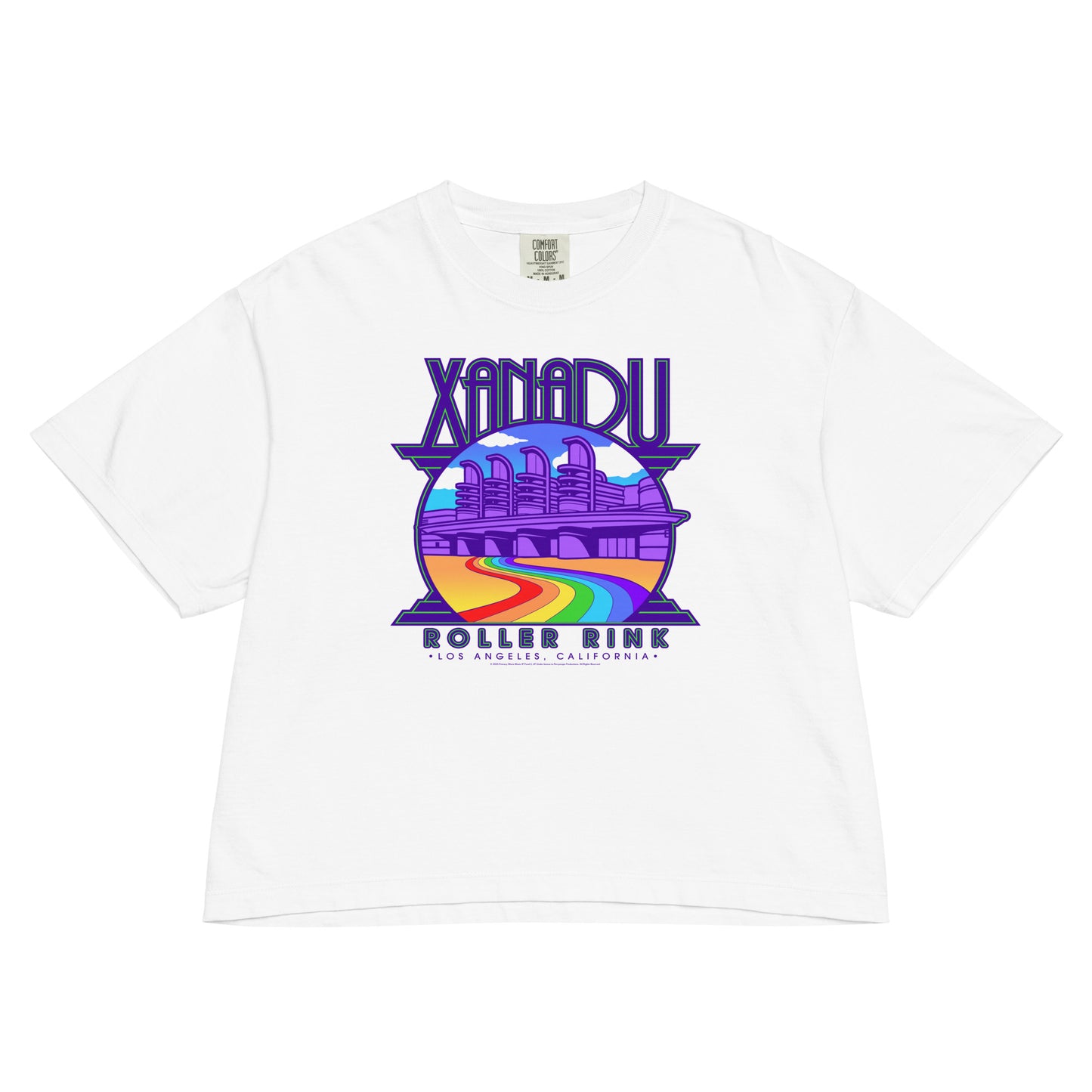 Rainbow Xanadu Boxy Women's T-Shirt