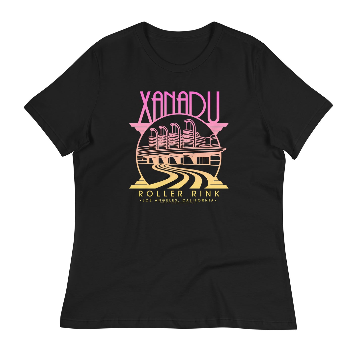 Pink Gradient Xanadu Women's T-Shirt