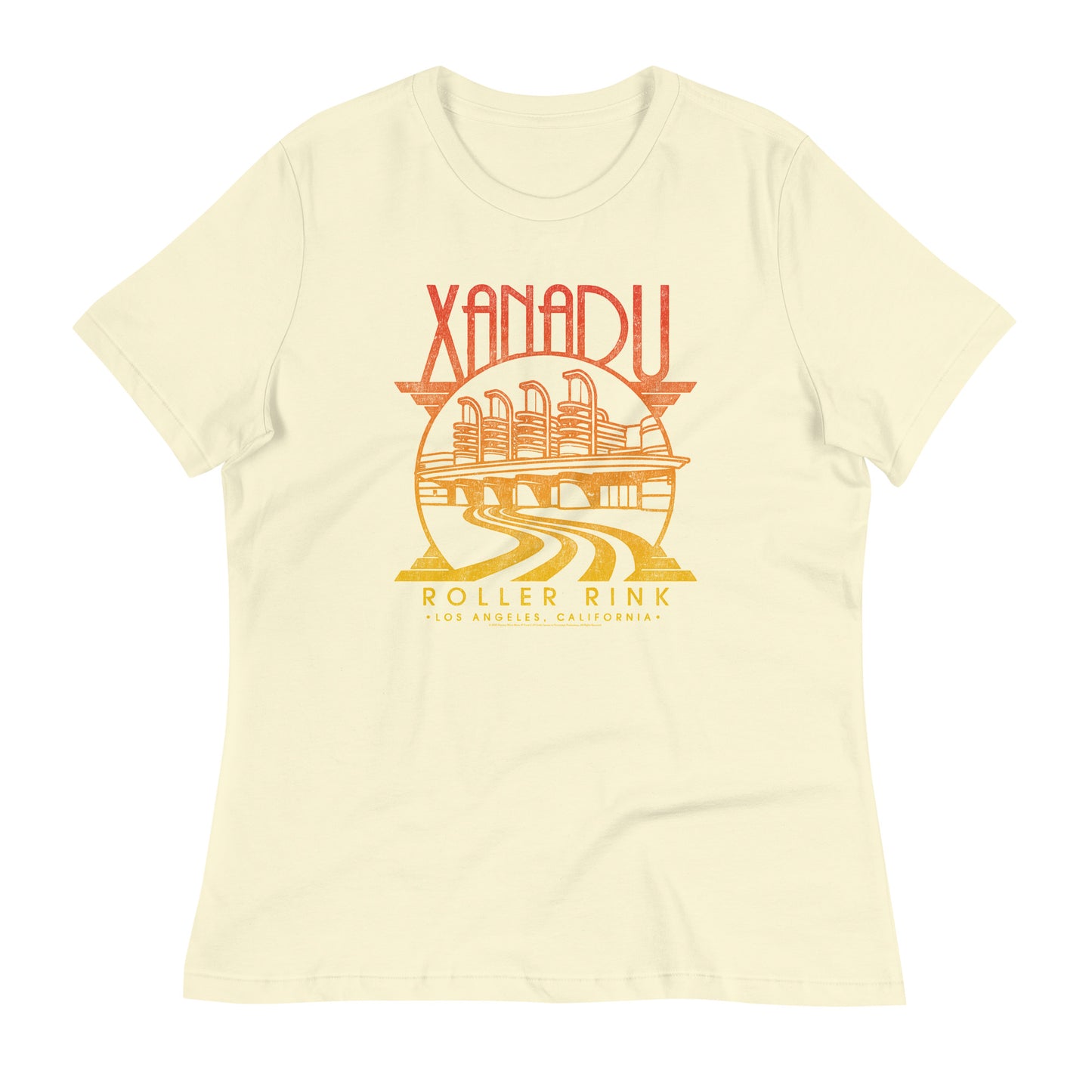 Sunrise Gradient Xanadu Women's T-Shirt