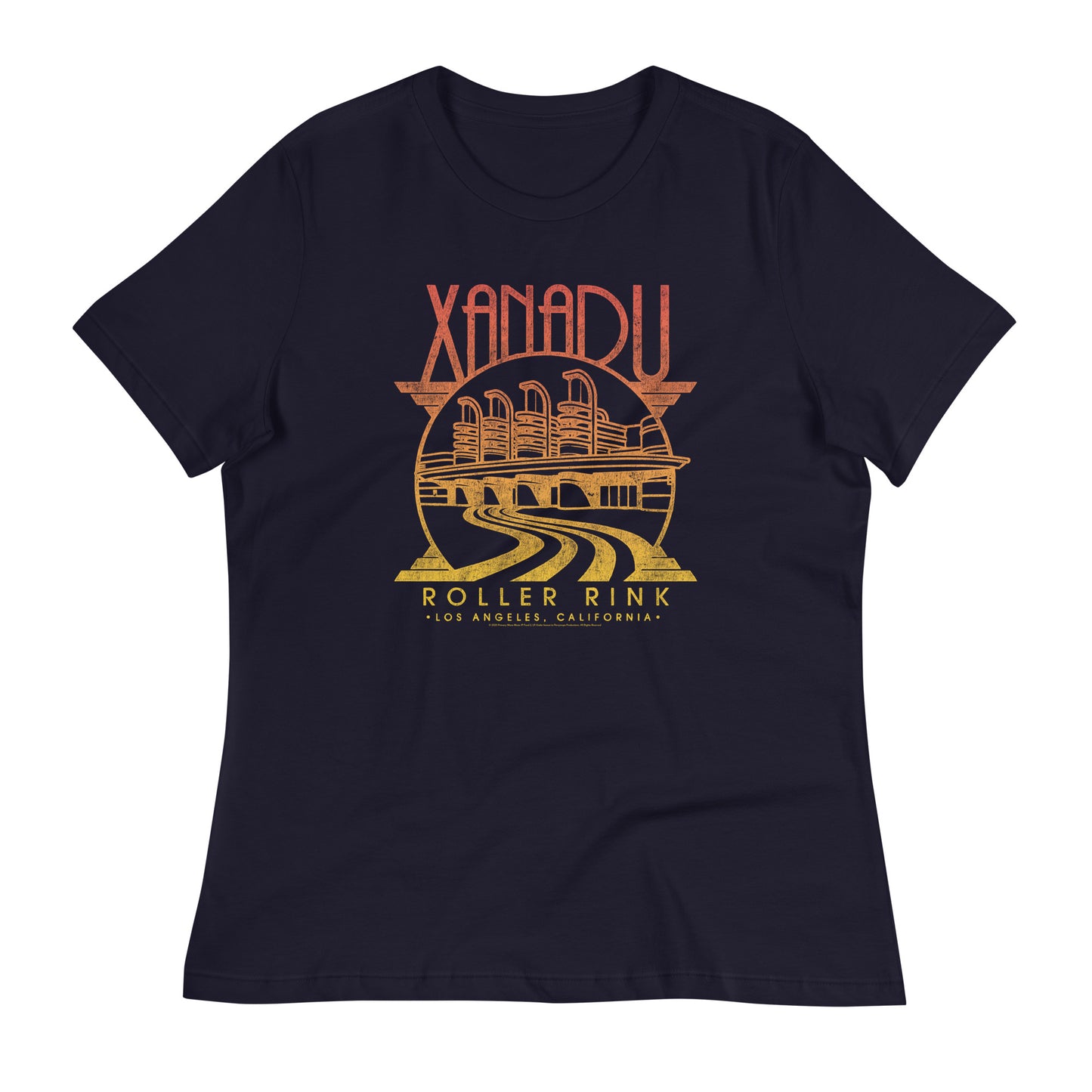 Sunrise Gradient Xanadu Women's T-Shirt