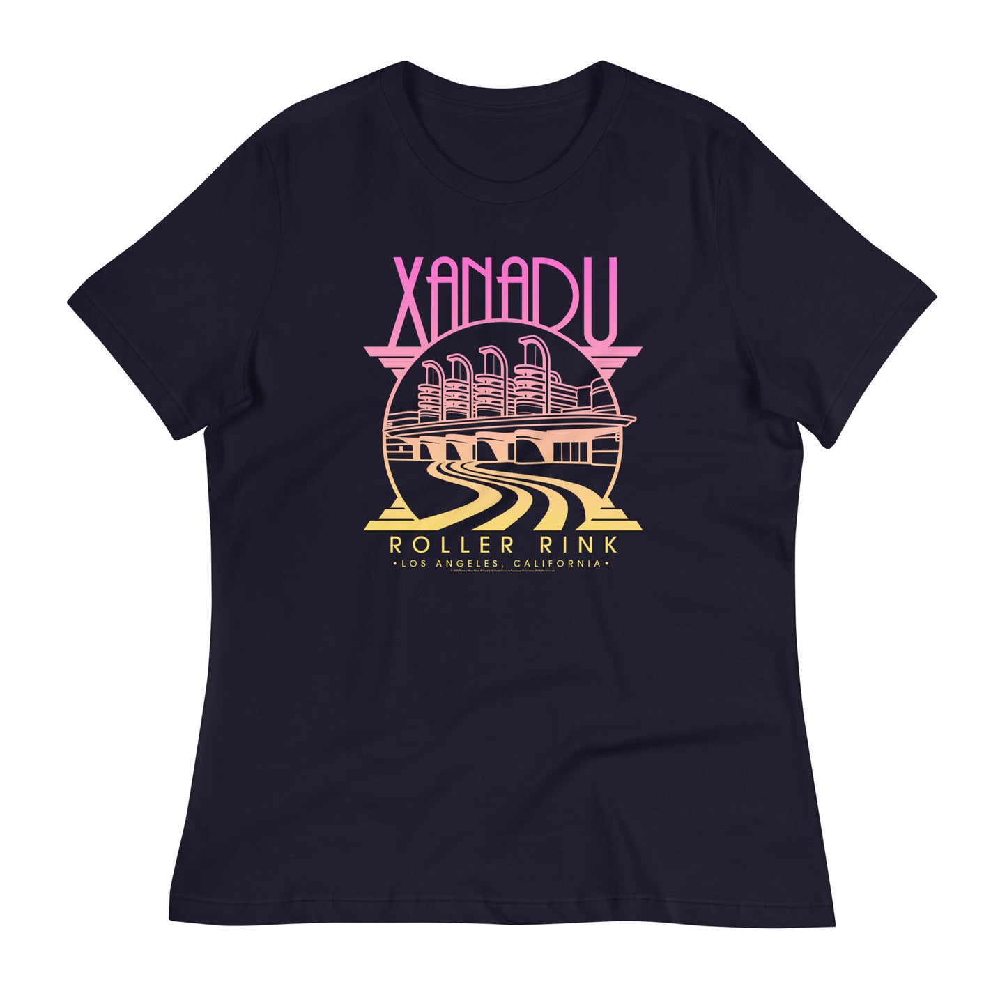 Pink Gradient Xanadu Women's T-Shirt