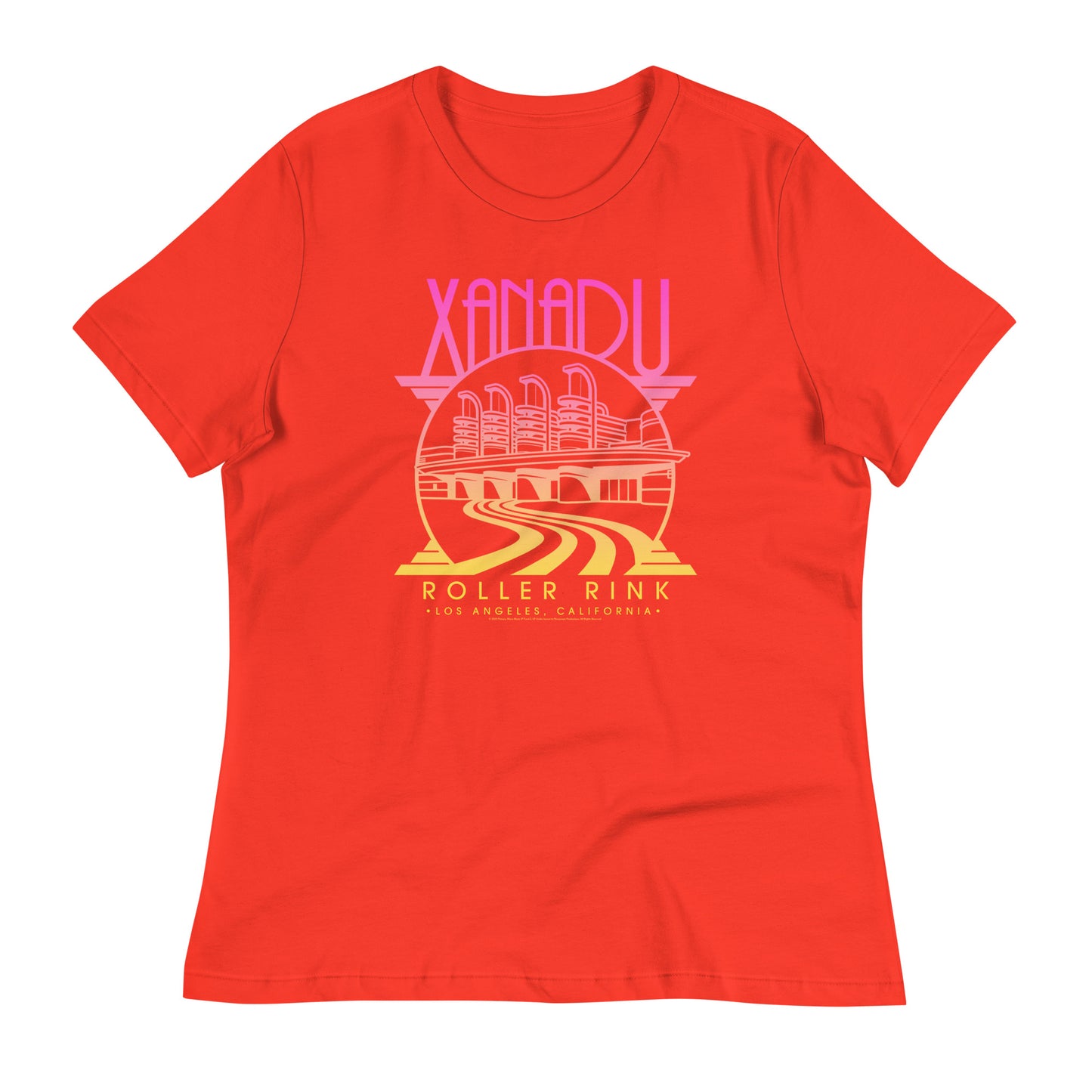 Pink Gradient Xanadu Women's T-Shirt