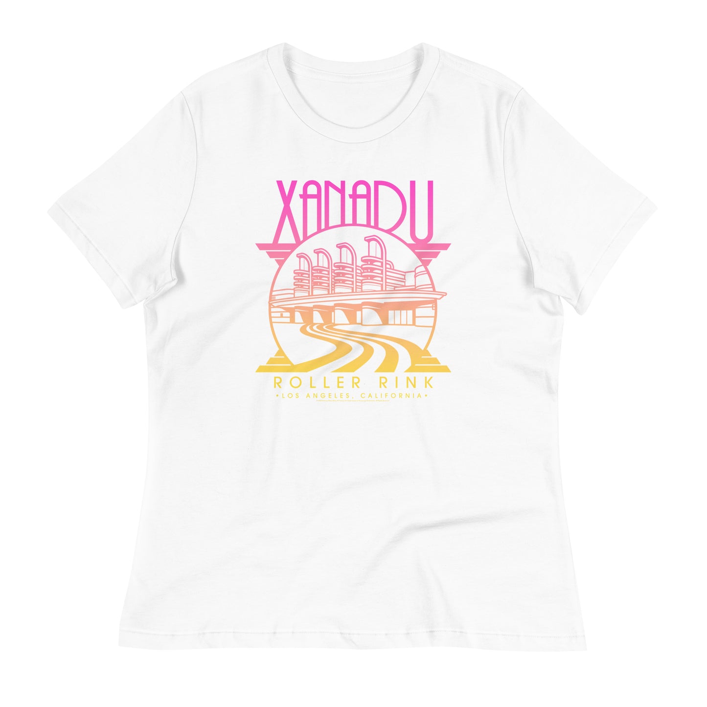 Pink Gradient Xanadu Women's T-Shirt