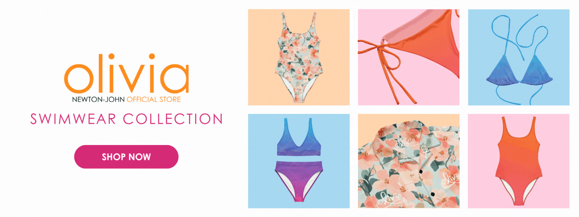 Shop Official Olivia Newton-John Swimwear!