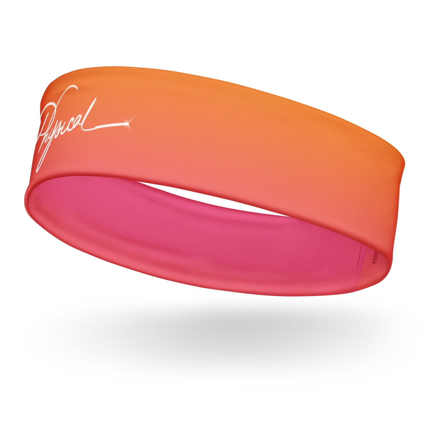 Let's Get Physical Headband Sunrise Gradient