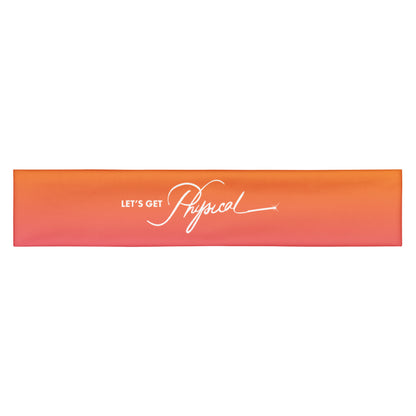 Let's Get Physical Headband Sunrise Gradient