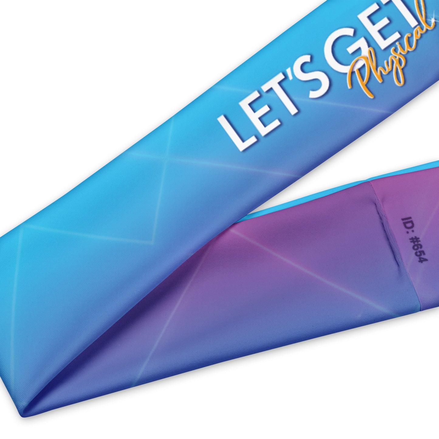 Let's Get Physical Headband Retro Gradient