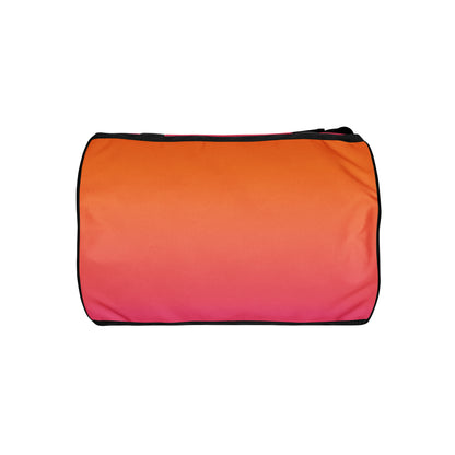 Let's Get Physical Gym Bag Sunrise Gradient