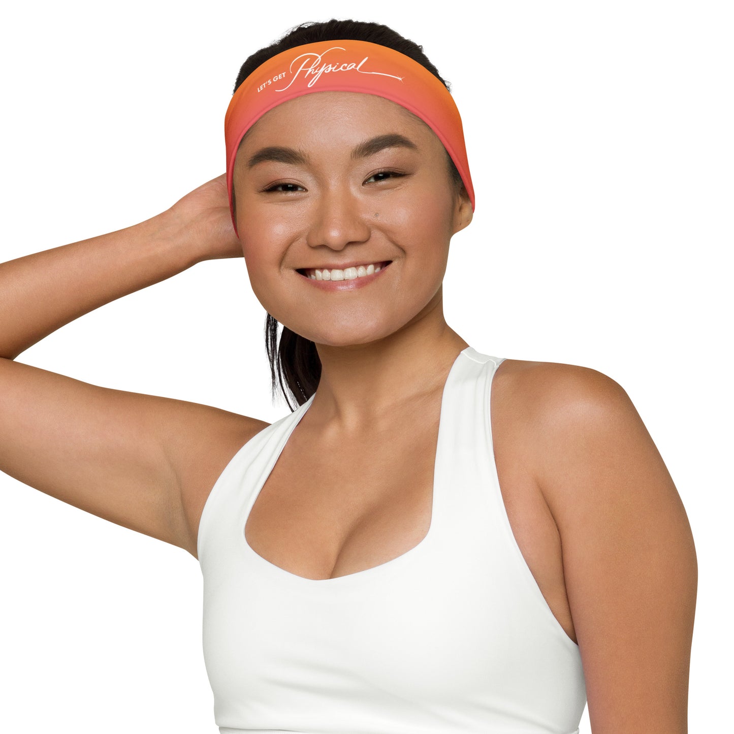 Let's Get Physical Headband Sunrise Gradient