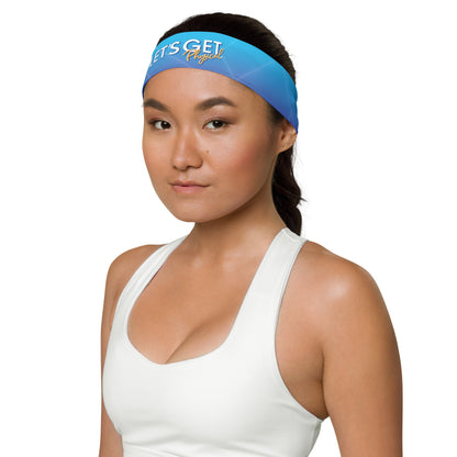 Let's Get Physical Headband Retro Gradient