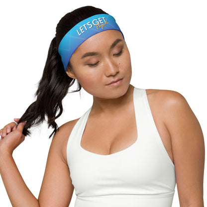 Let's Get Physical Headband Retro Gradient