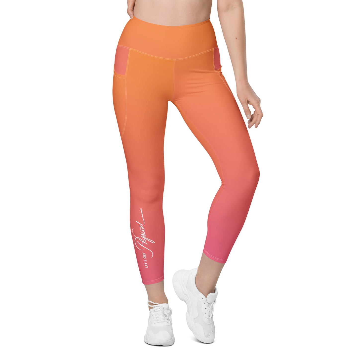 Let's Get Physical Pocket Legging Sunrise Gradient