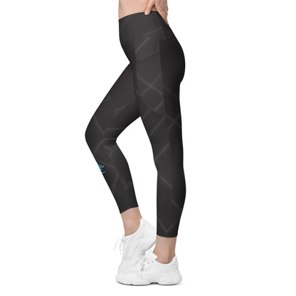 Let's Get Physical Pocket Legging Retro Black