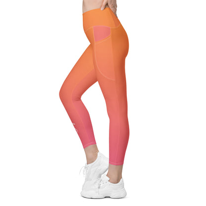 Let's Get Physical Pocket Legging Sunrise Gradient