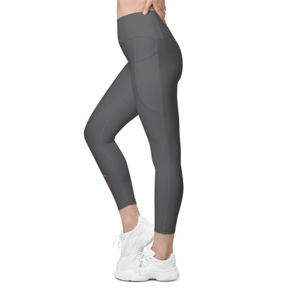 Let's Get Physical Pocket Legging Sunrise Grey