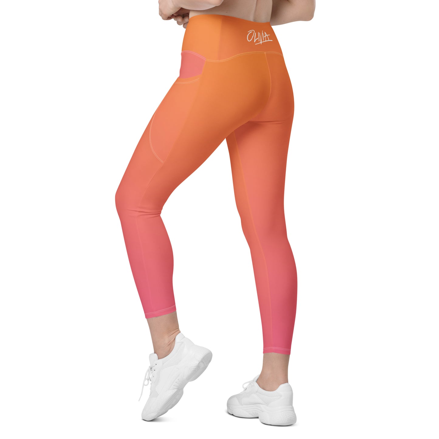 Let's Get Physical Pocket Legging Sunrise Gradient