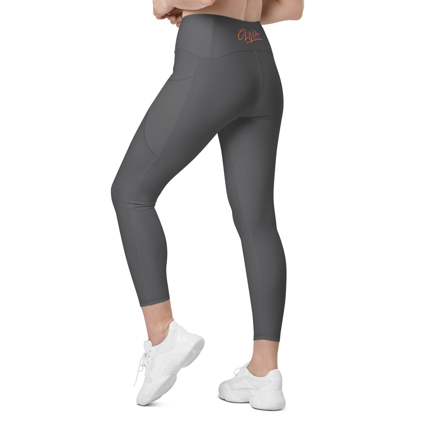 Let's Get Physical Pocket Legging Sunrise Grey