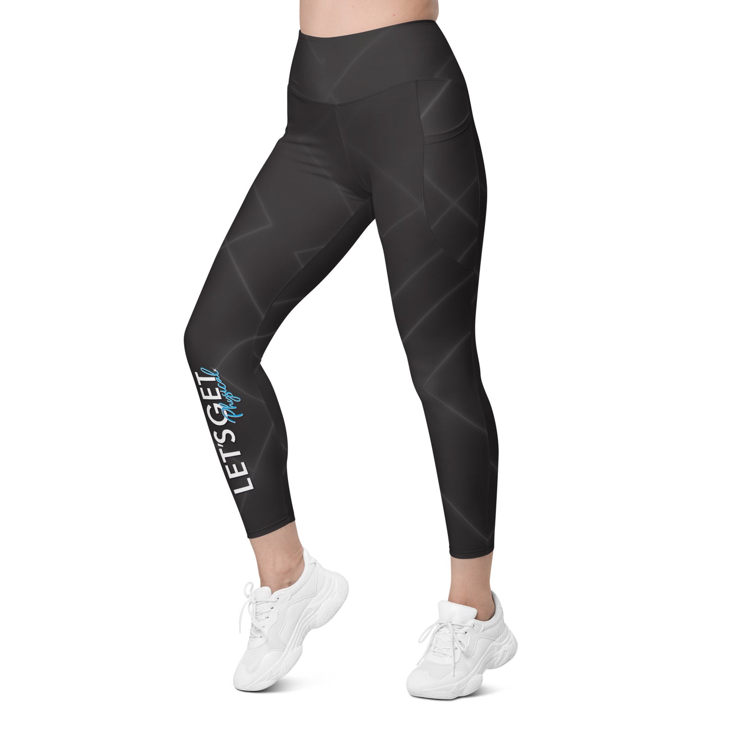 Let's Get Physical Pocket Legging Retro Black