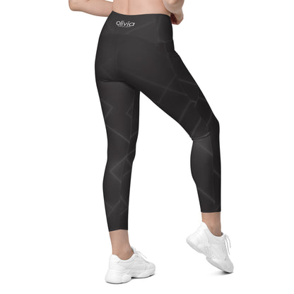 Let's Get Physical Pocket Legging Retro Black