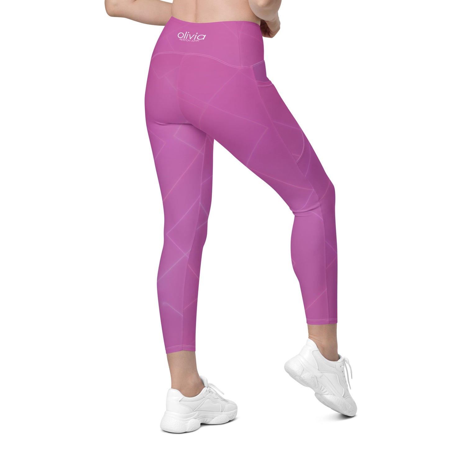 Let's Get Physical Pocket Legging Retro Purple