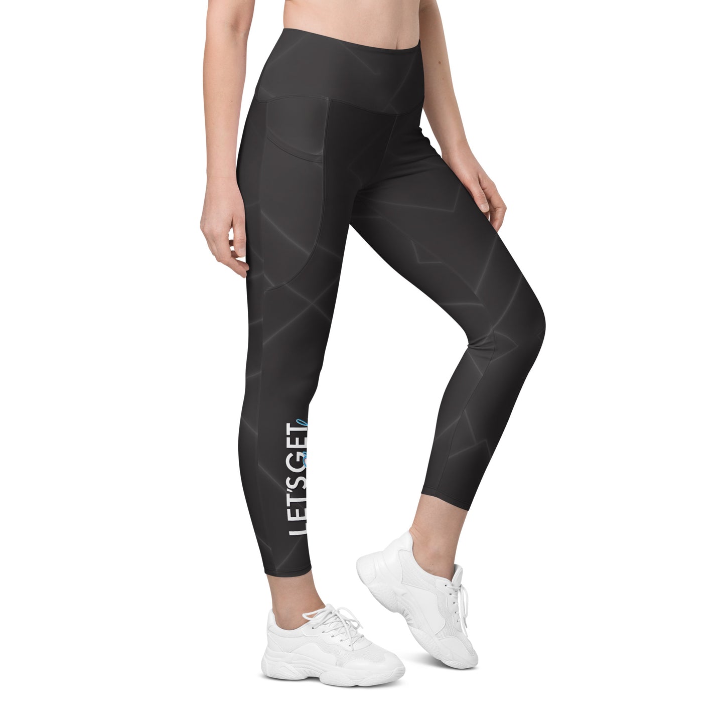 Let's Get Physical Pocket Legging Retro Black