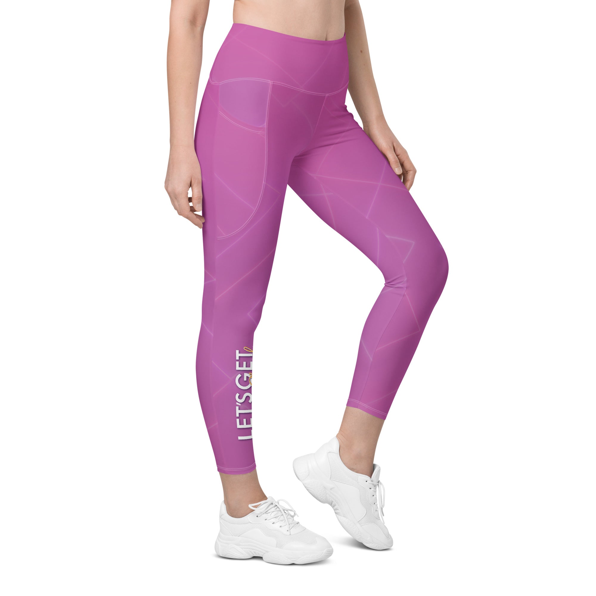 Purple leggings in store best sale