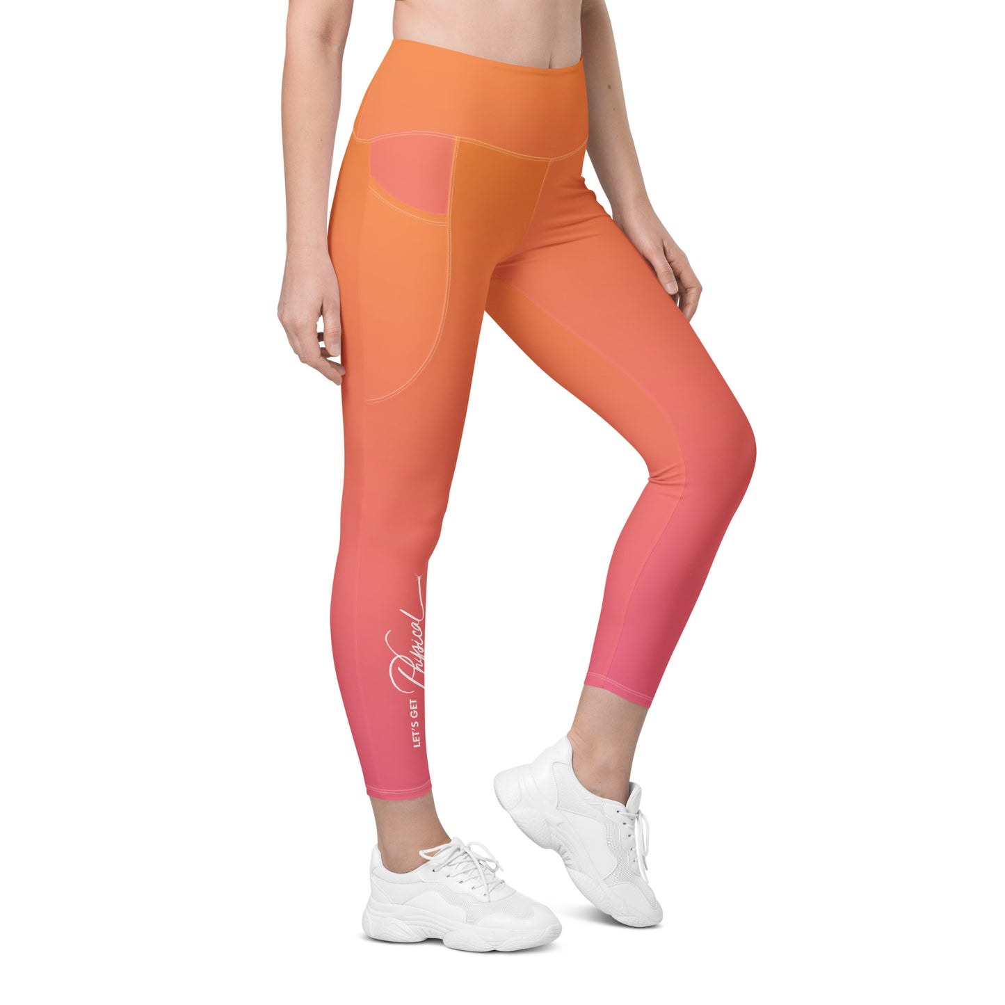 Let's Get Physical Pocket Legging Sunrise Gradient