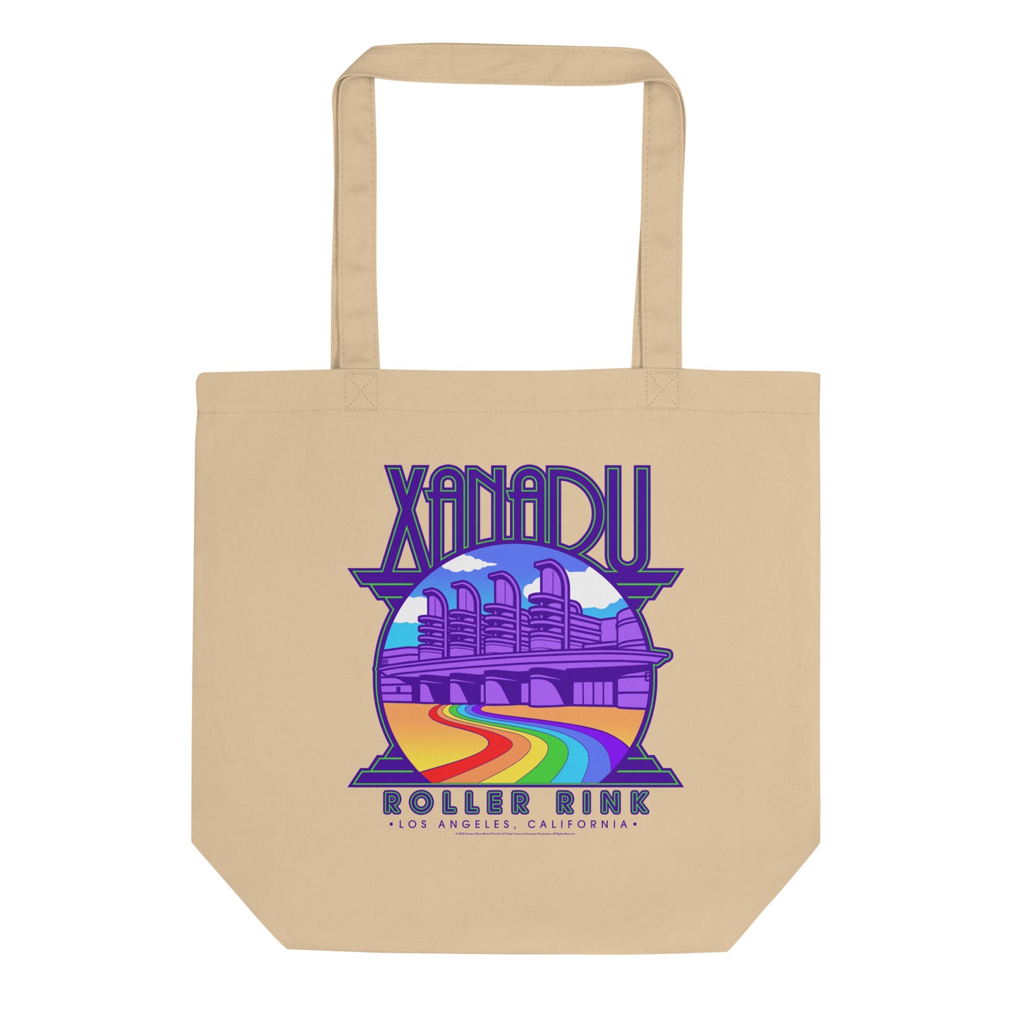 Rainbow Xanadu Tote Bag