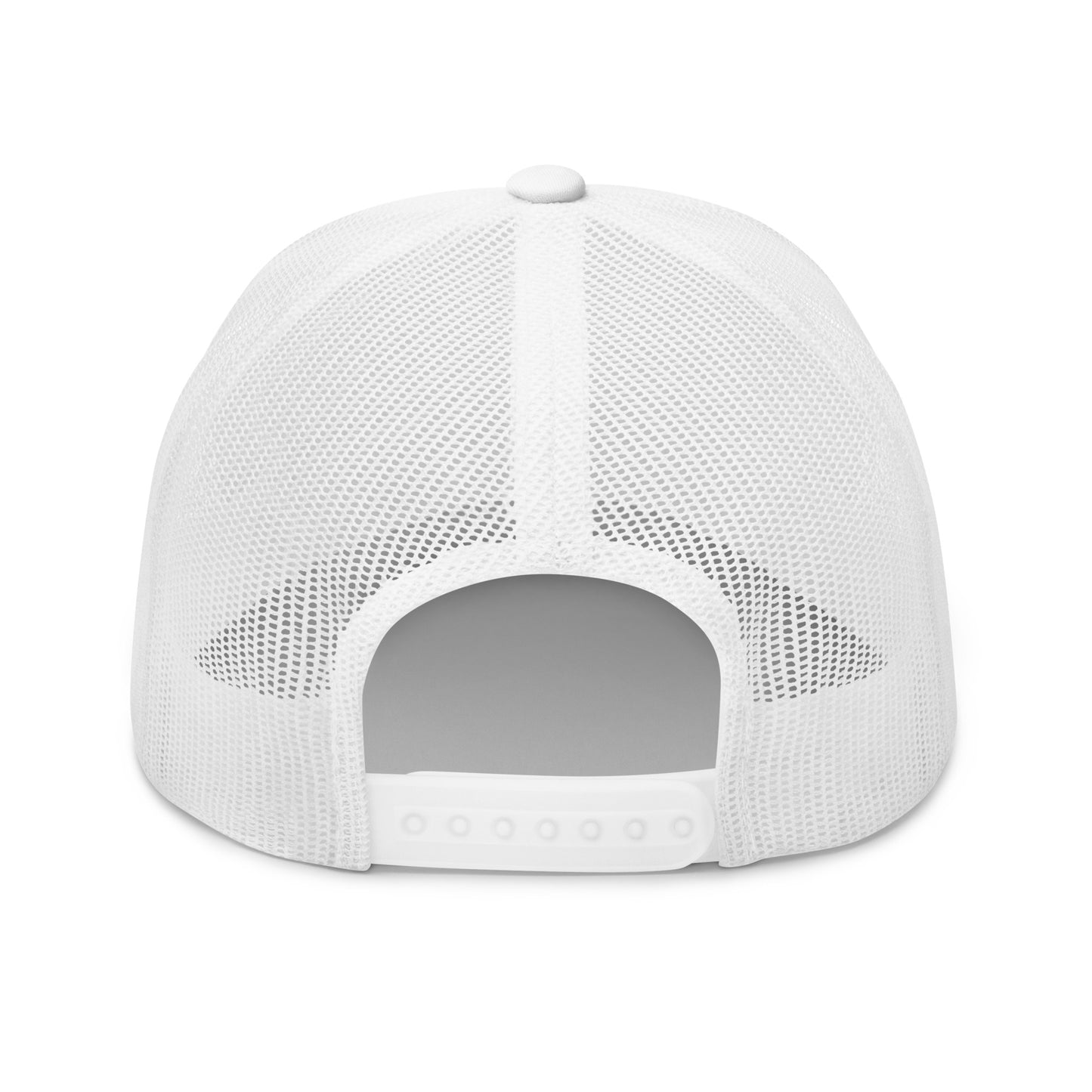 Let's Get Physical Trucker Hat Retro White