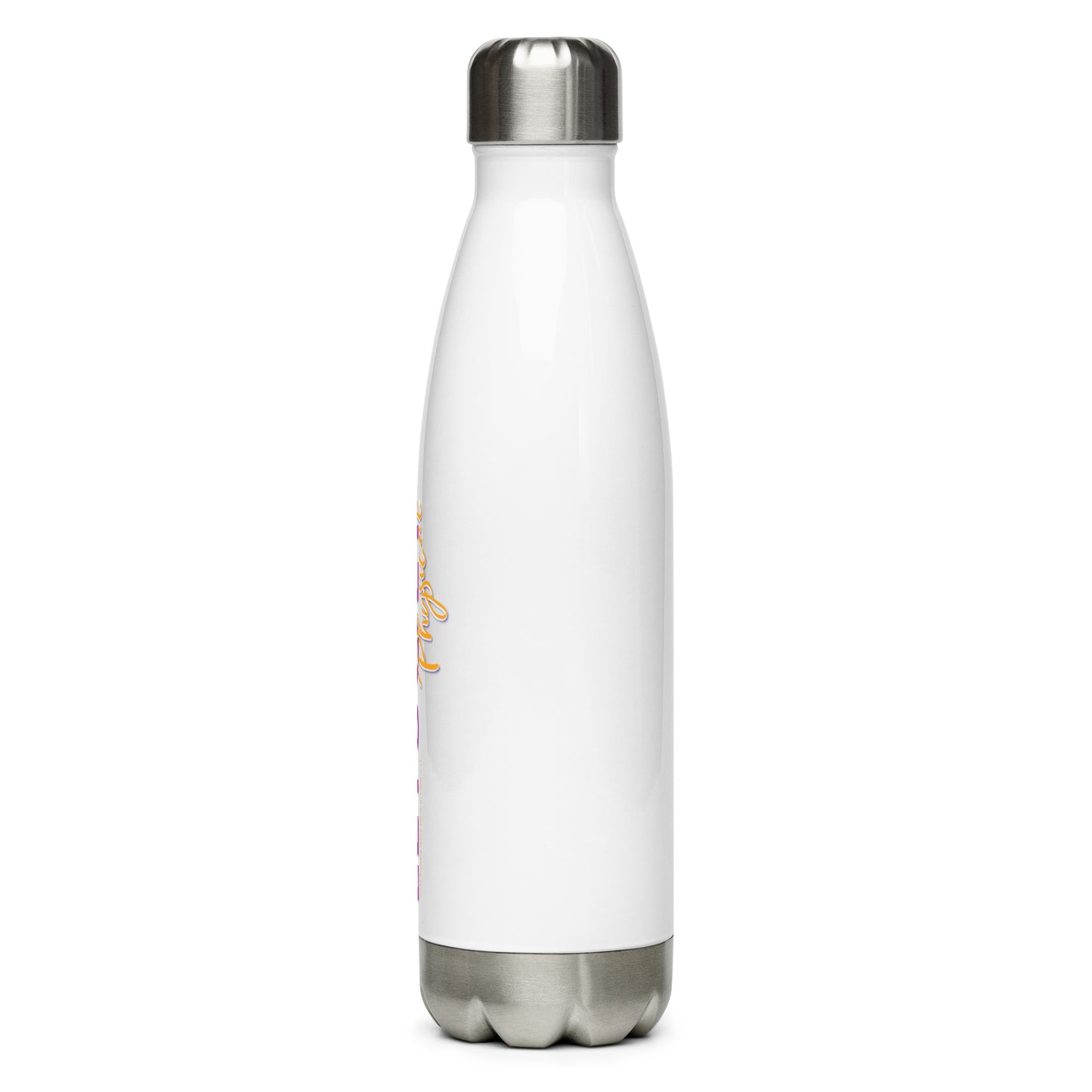 Let's Get Physical Water Bottle Retro Gradient