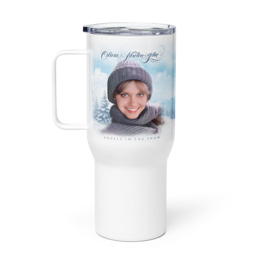 Angels in the Snow Travel Mug