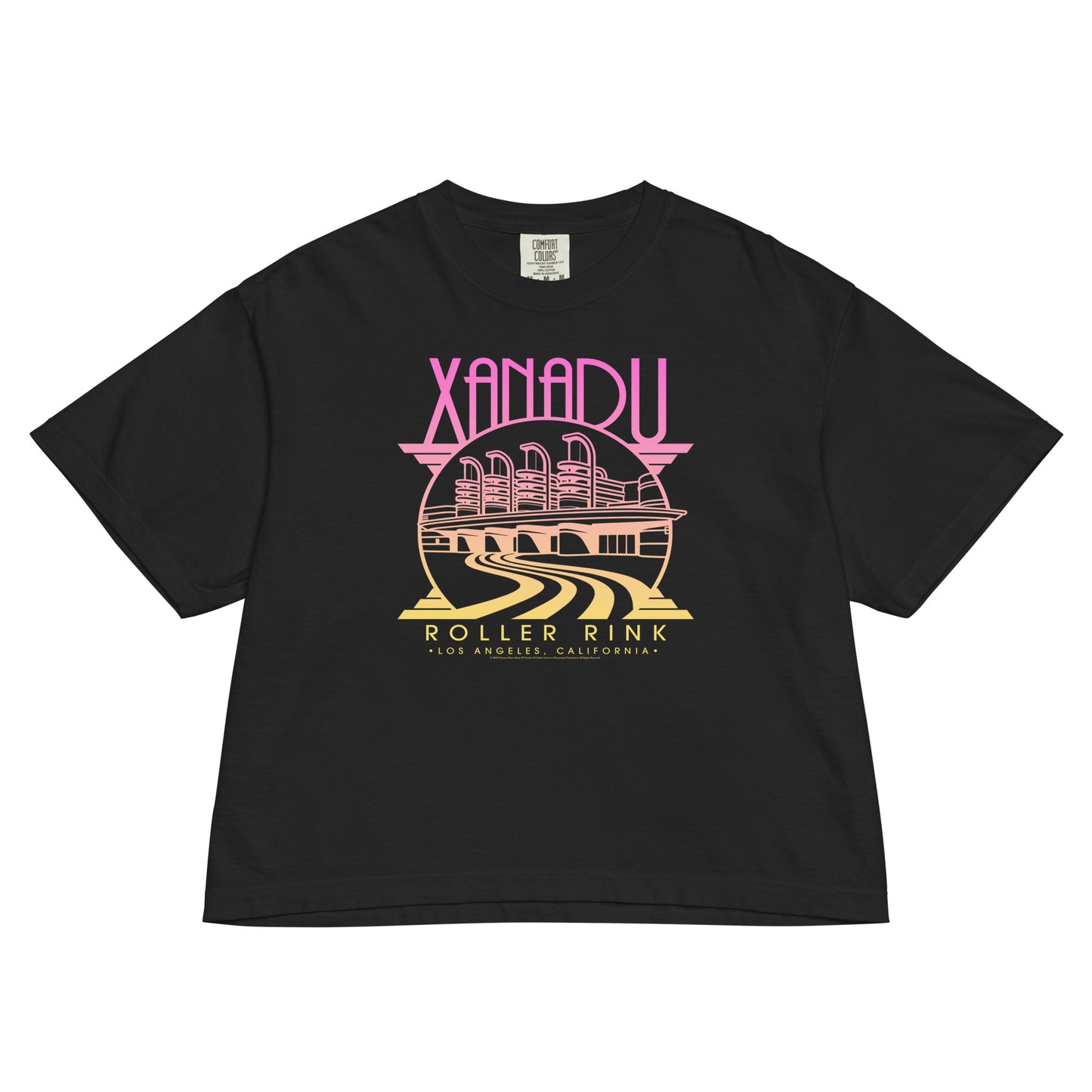 Pink Gradient Xanadu Boxy Women's T-Shirt