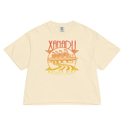 Sunrise Gradient Xanadu Boxy Women's T-Shirt