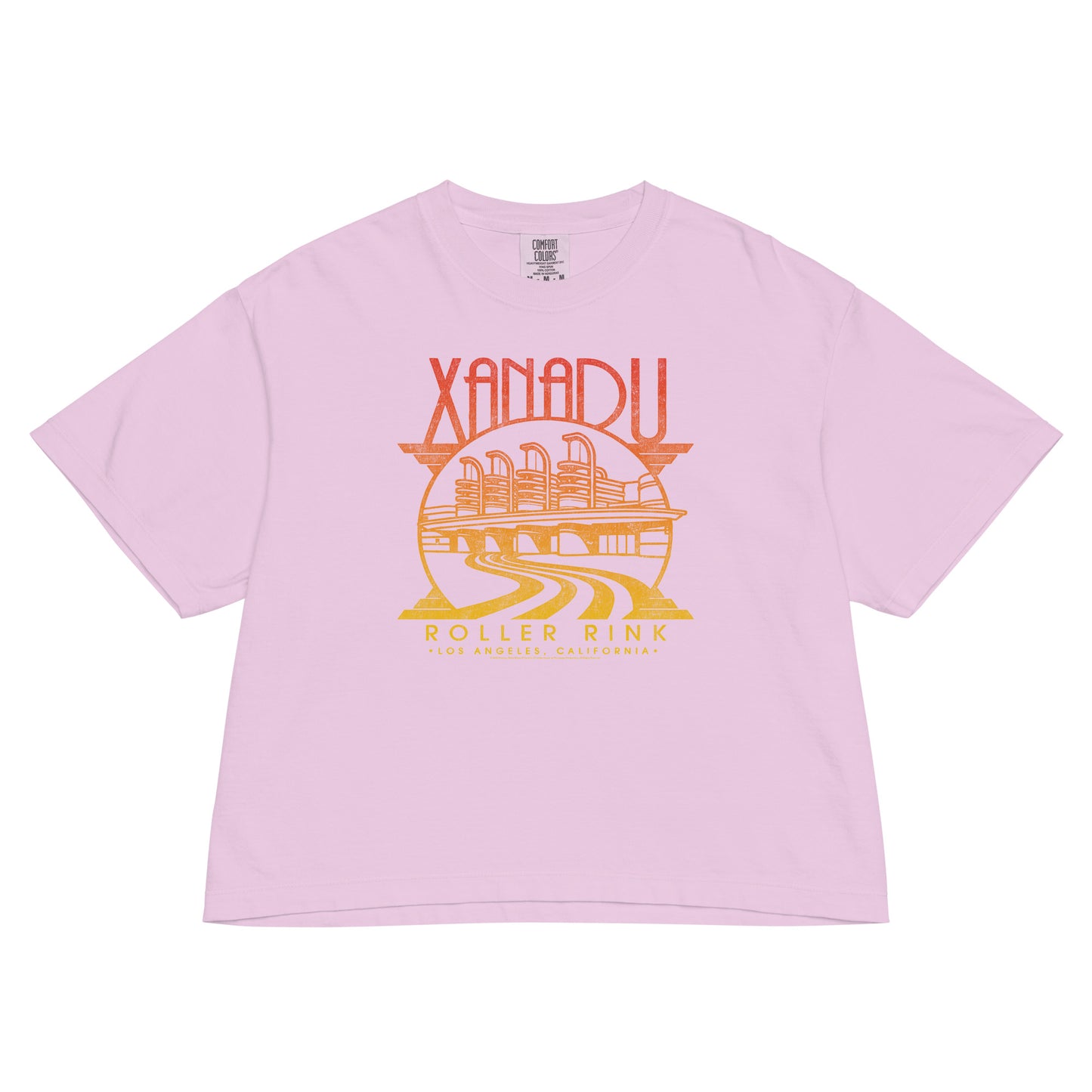 Sunrise Gradient Xanadu Boxy Women's T-Shirt