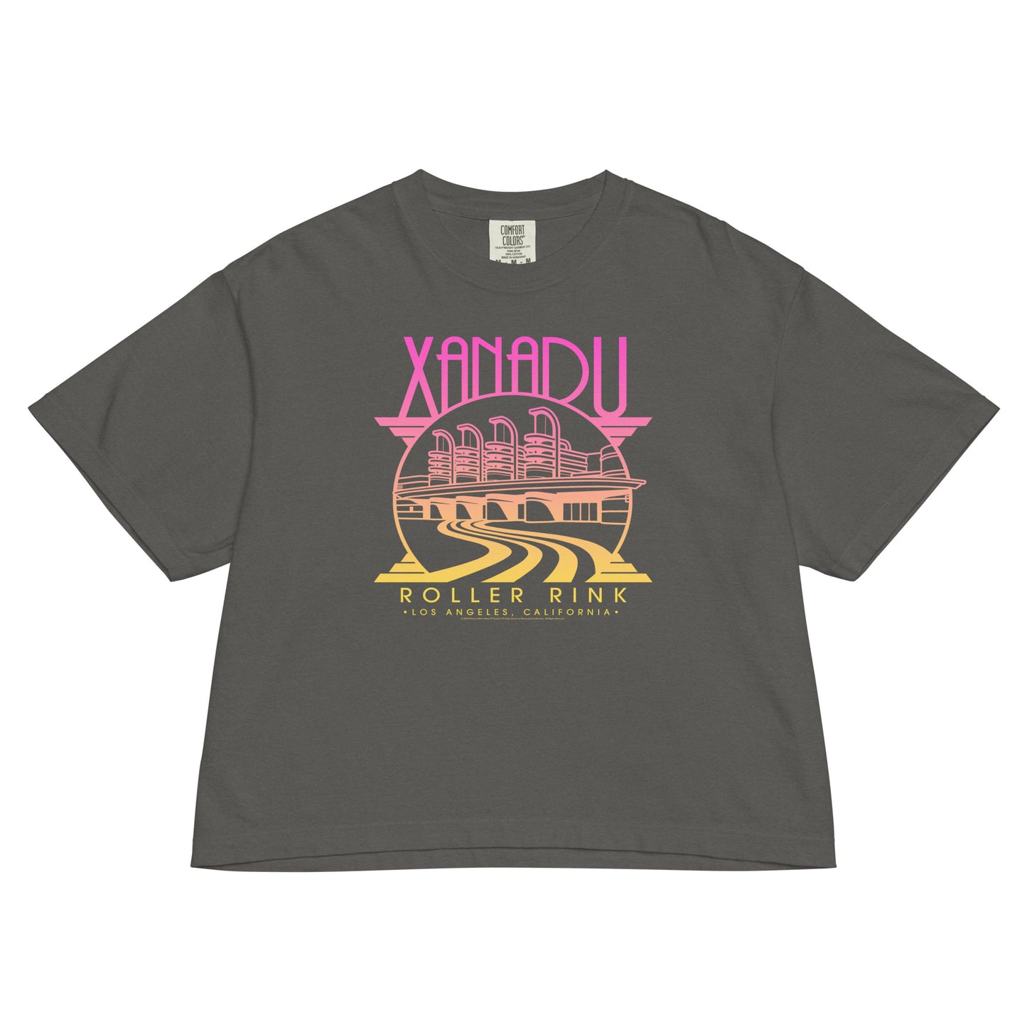 Pink Gradient Xanadu Boxy Women's T-Shirt