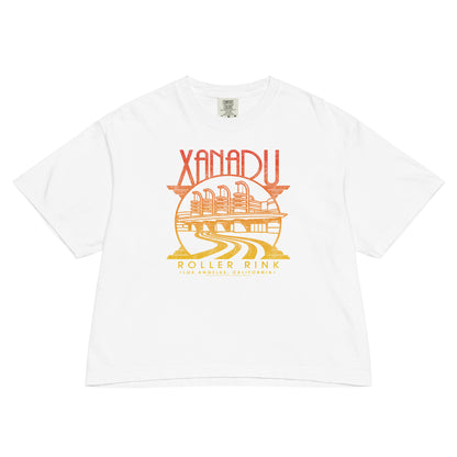 Sunrise Gradient Xanadu Boxy Women's T-Shirt