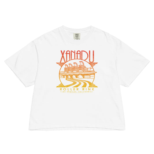 Sunrise Gradient Xanadu Boxy Women's T-Shirt